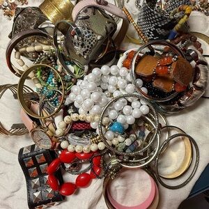 Elegant Multi-Color Bracelet Set